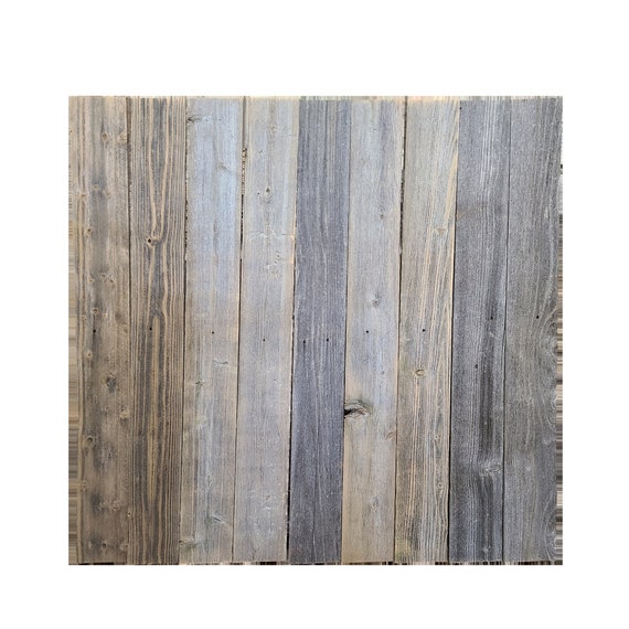 Rustic Weathered Reclaimed Wood Planks for DIY Crafts, Projects and Decor 