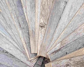 Lot De 20 Planches De Bois Récupéré - 75 Cm X 3x1, Poncées, Pour Bricolage Et DIY