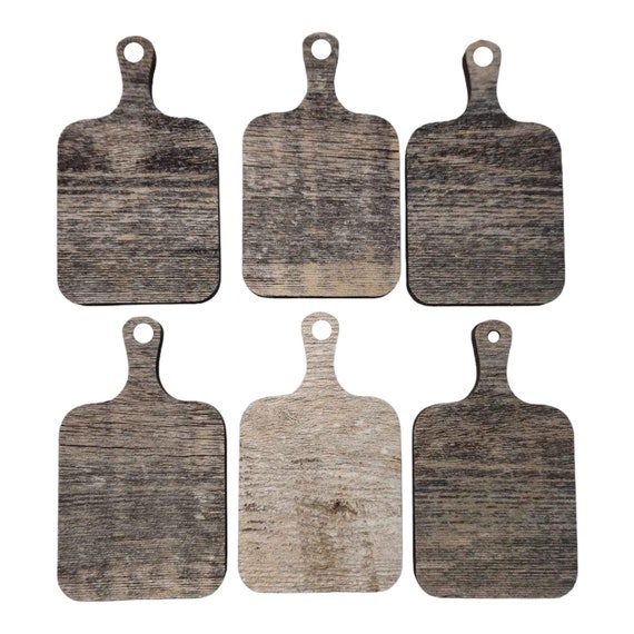 Rockin' Wood Mini Reclaimed Wood Cutting Boards Perfect for Craft and DIY  Projects Great Blank Wood for Farmhouse Decor and DIY Ornaments 