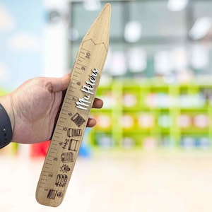 Customized Teacher Appreciation Gift Ruler