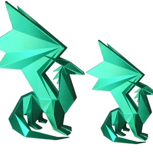 Crystal Dragon Statue