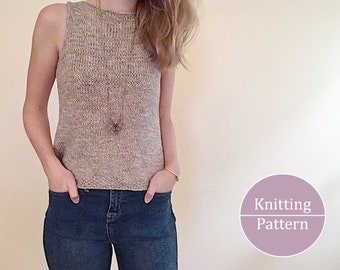 knitted tank