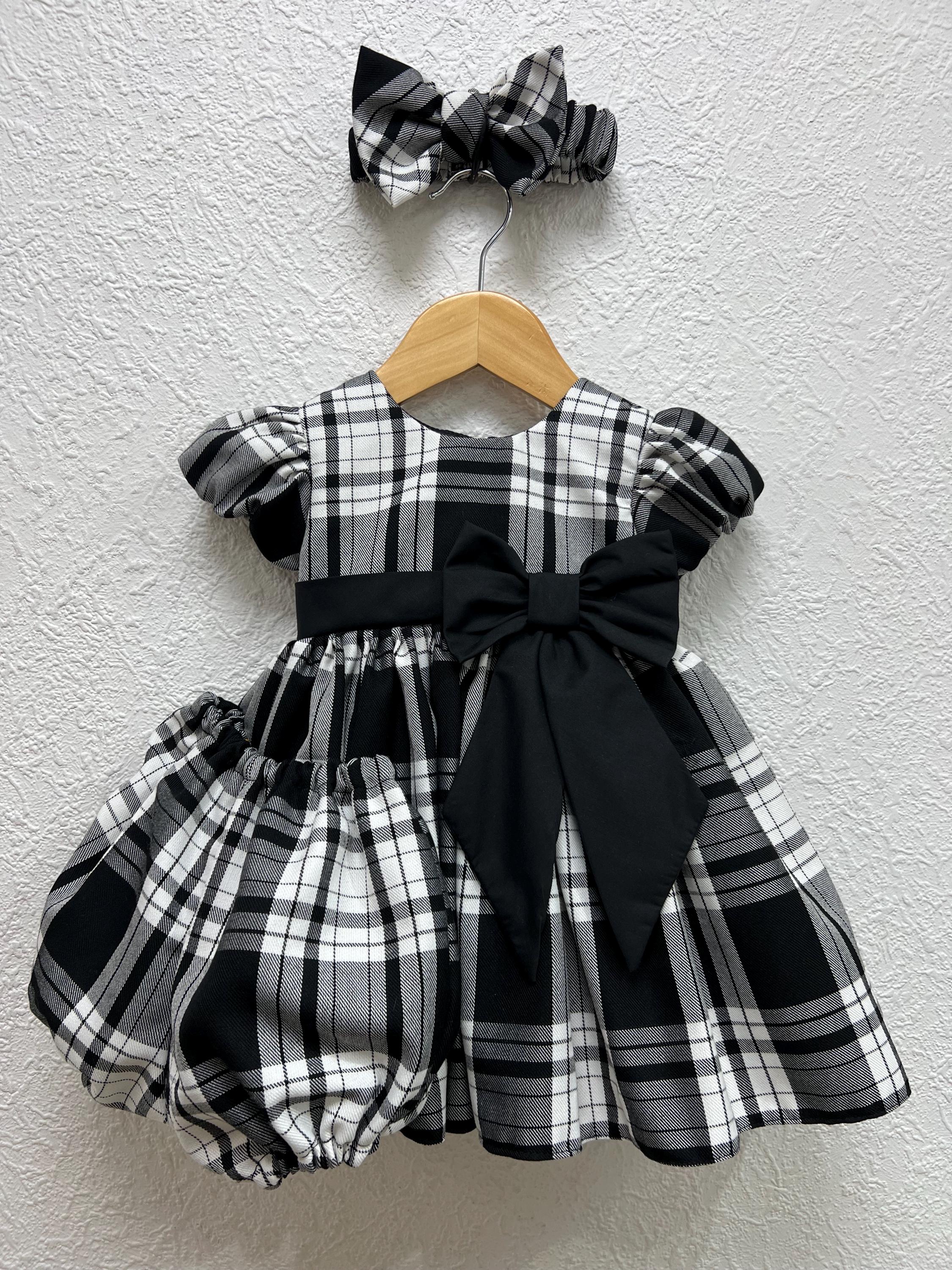 andmary アンドマリー Natalie check mini dress andmary Natalie check mini dress、BLACK