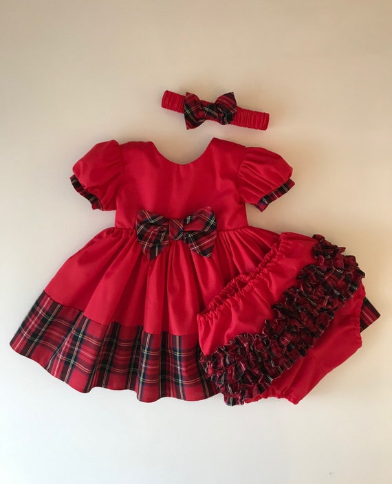 Vestido bebe rojo cheap