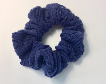 Handmade Scrunchie. Recycled materials. Upcycled. Zero waste. Eco conscious fashion. Handmade gifts. Gifts under 10. Hair accessories.