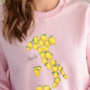 Italy Lemon Sweatshirt: Amalfi Coast Souvenir