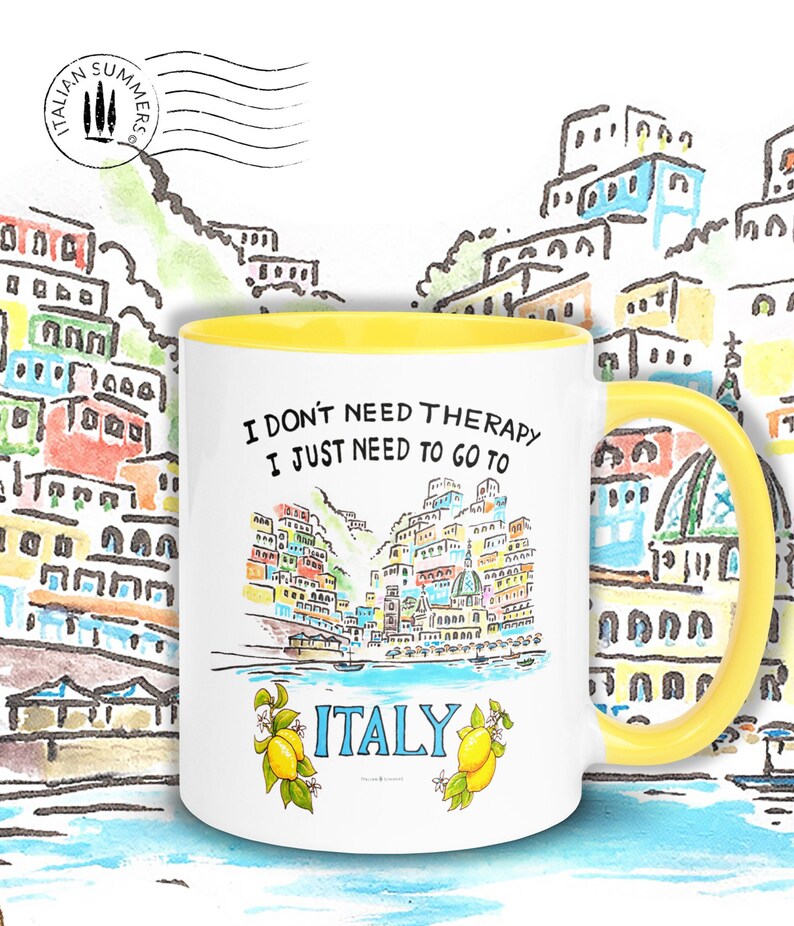 Positano Italy Mug: Amalfi Coast Travel Gift image 3