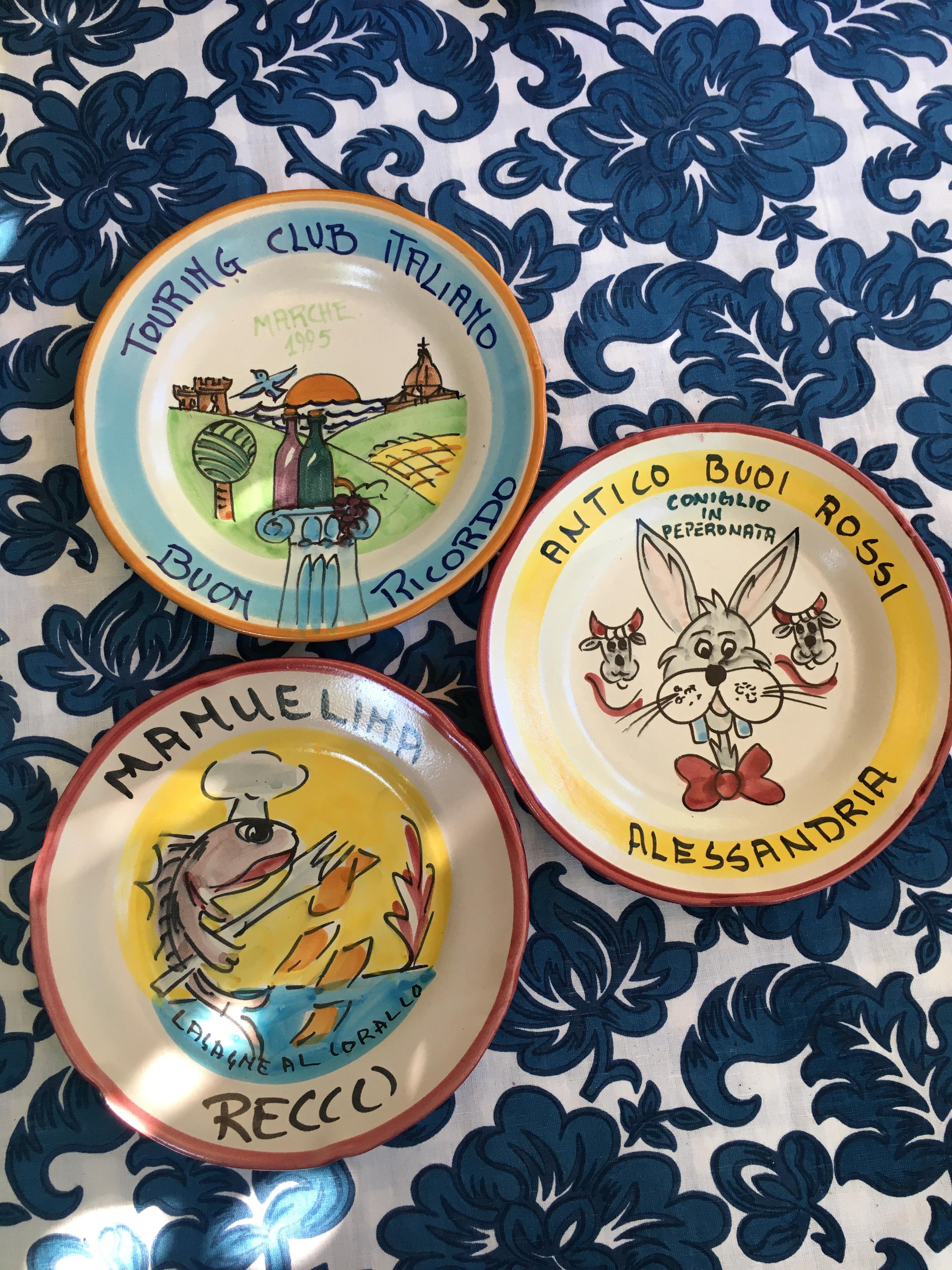 Buon ricordo plates - Etsy 日本