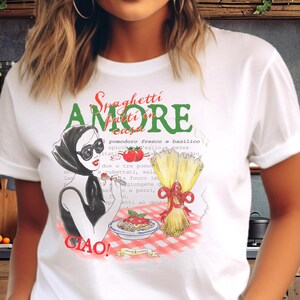 Camiseta Viva La Pasta, Dolce Vita, cocina italiana, amantes de la comida italiana Italia, regalo Italia, recuerdo Italia, boda italiana, espaguetis