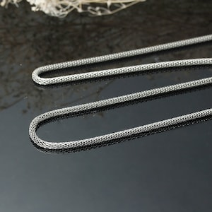 1 Silver Tone 304 Stainless Steel Chain Lantern Chain Necklace With Lobster Claw Clasp 52cm (20.5&quot;)   (B84d)