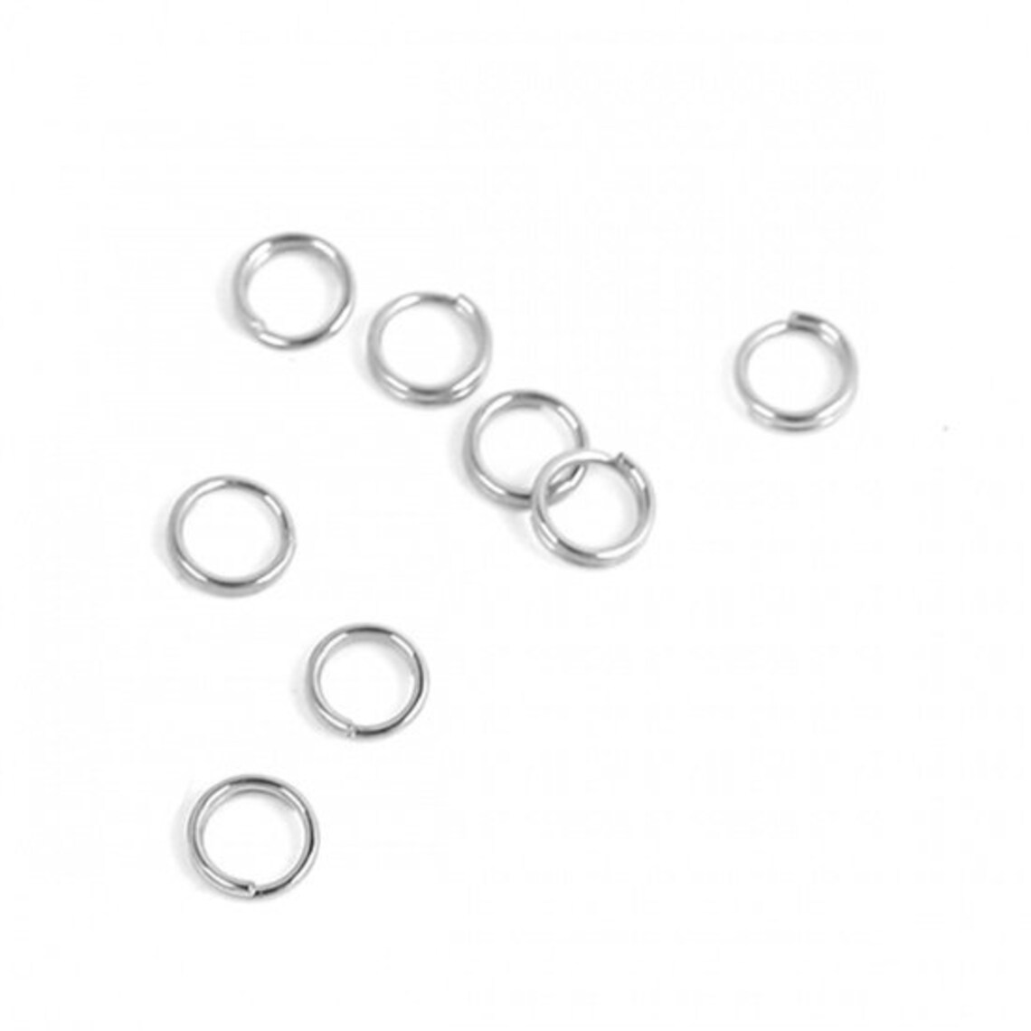 1000 304 Stainless Steel 5mm Split Jump Rings b151f - Etsy
