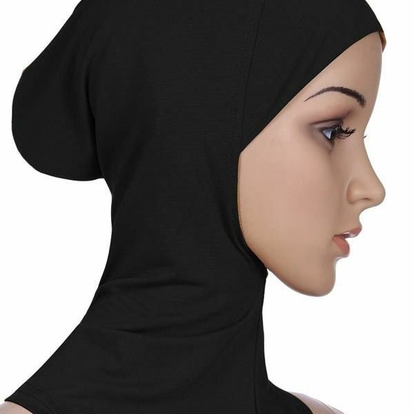 Femmes sous écharpe bonnet en os Ninja Hijab couvre-cou islamique musulman