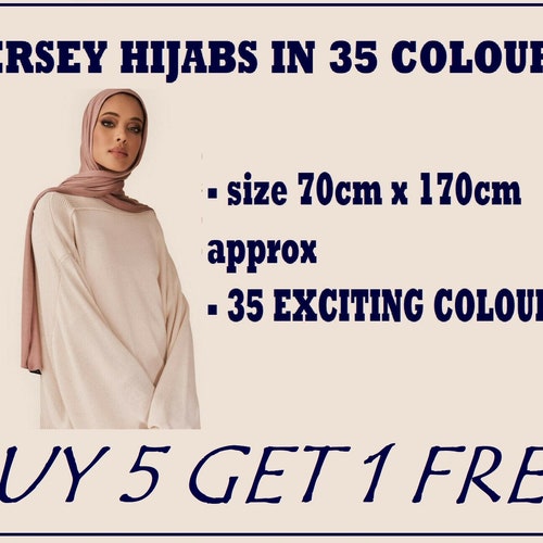 Chiffon Scarf Hijab Soft High Quality Sarong Shawl Maxi Plain Etsy UK