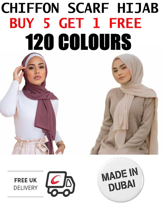 maxi chiffon hijab