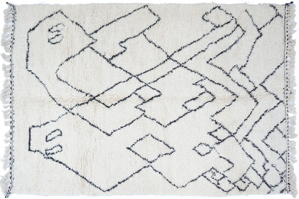 Béni Ouarain tapis marocain