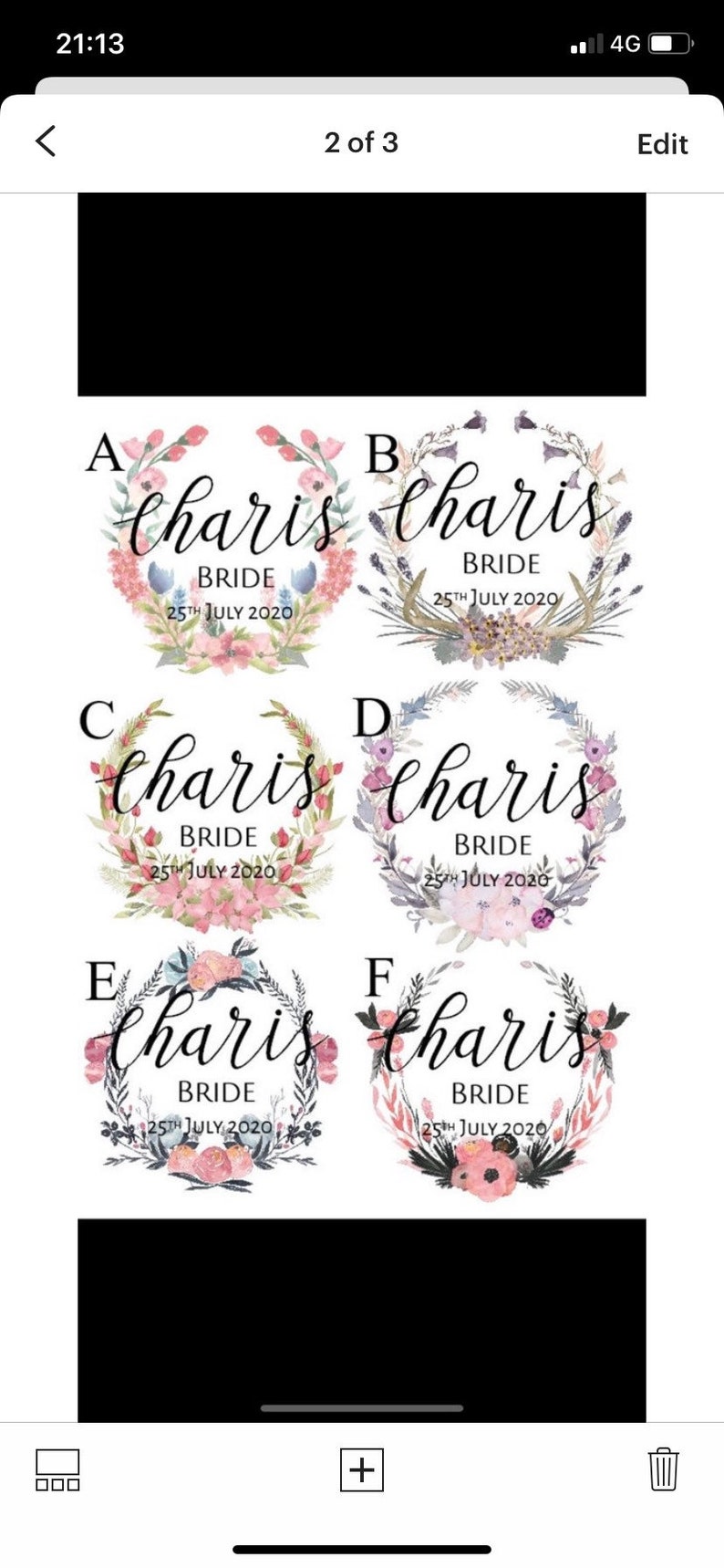 Lace robe and slipper set bridesmaid gifts bride to be maid Etsy