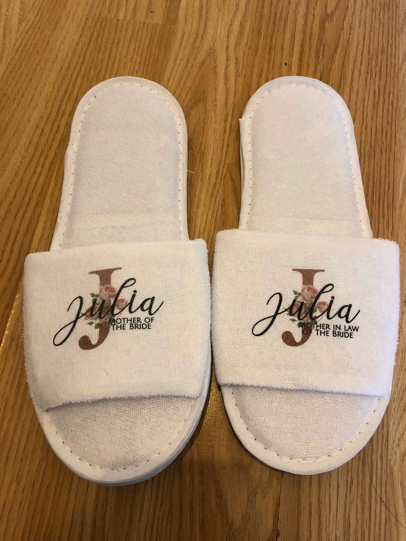 Lace robe and slipper set bridesmaid gifts bride to be maid Etsy