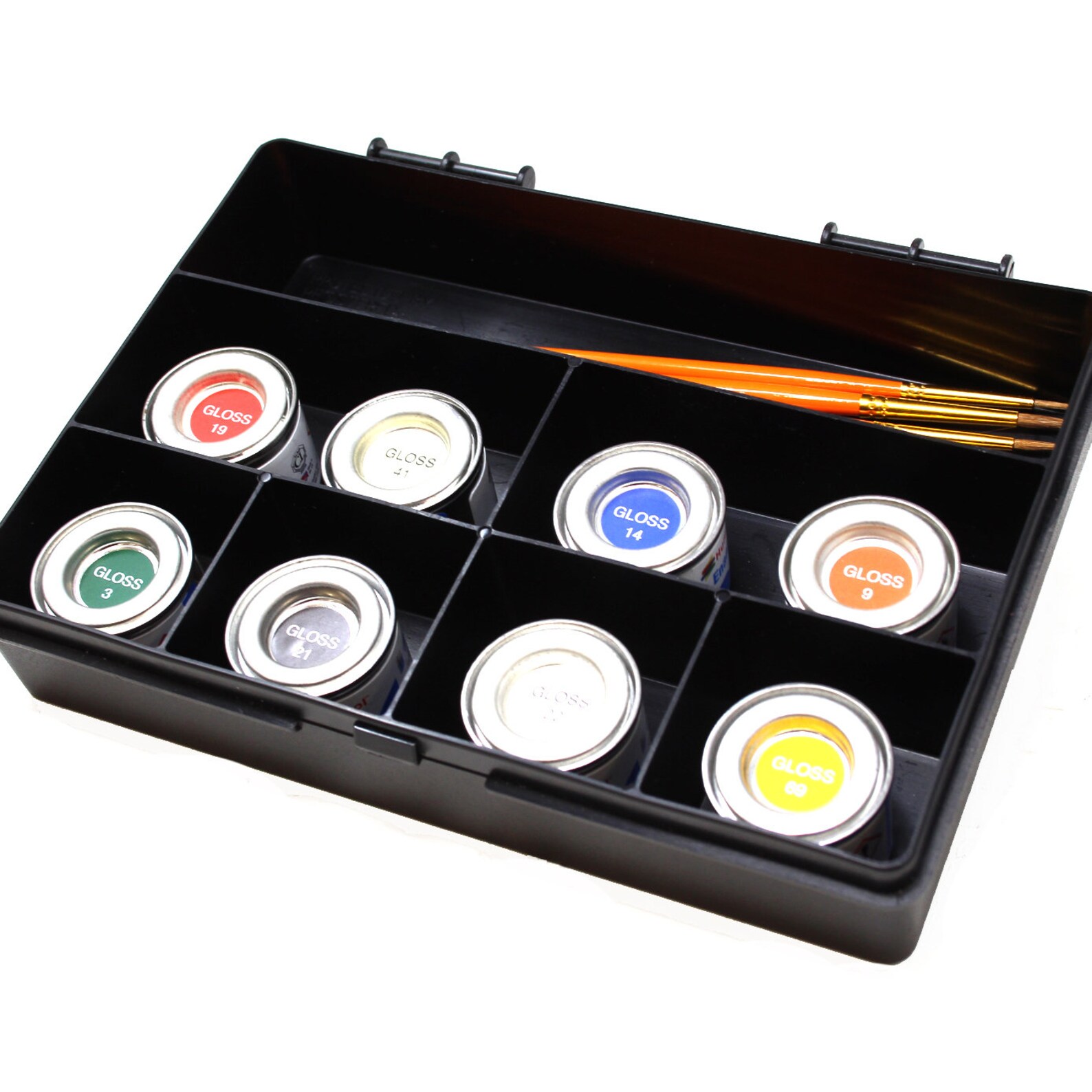Humbrol® Gloss Enamel Paint & Brush Set 8 X Colours of Paint Etsy UK