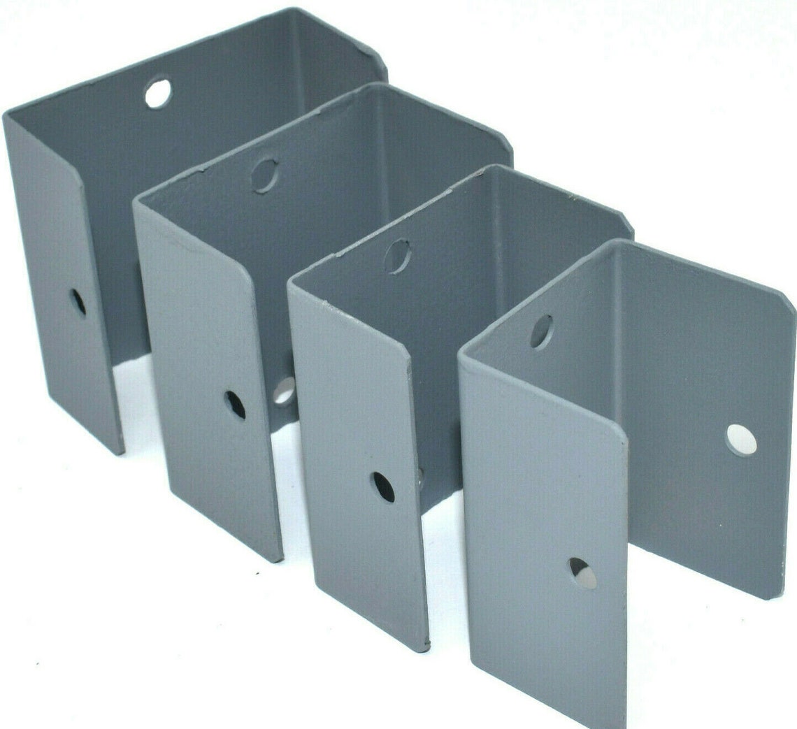 Pack of 10 32mm Grey Fence & Trellis Clips Bracket Panel Etsy