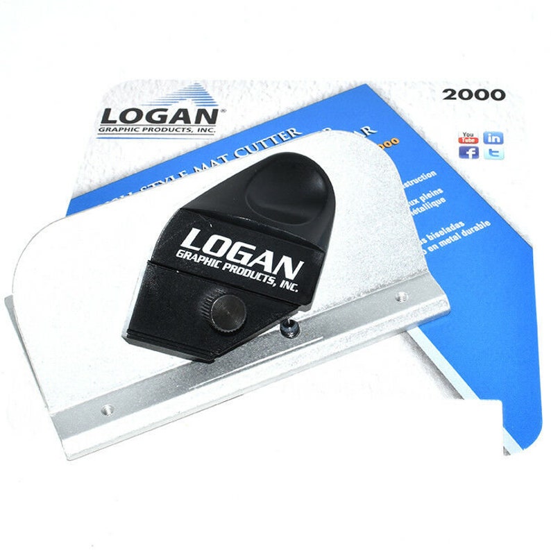 Logan 2000 Push Style Handheld Mat Mount Cutter Bevel Frames Etsy