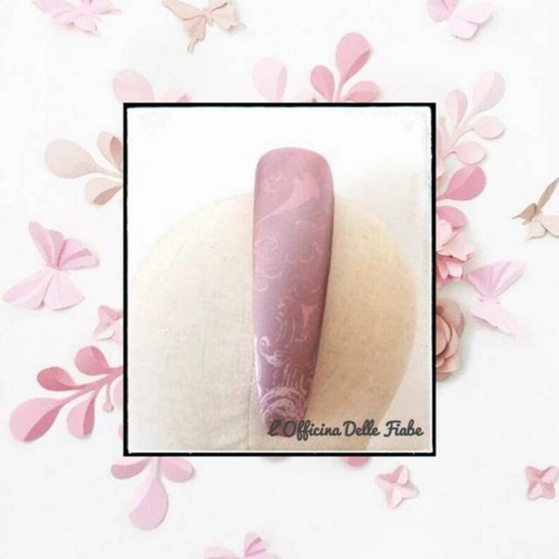 Matador Maxi silk hair hoop with silver lace print and pink shades Silk padded headband maxi Headband Coroncina wide