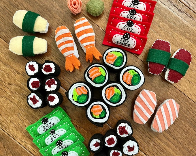 Felt Sushi Play Food