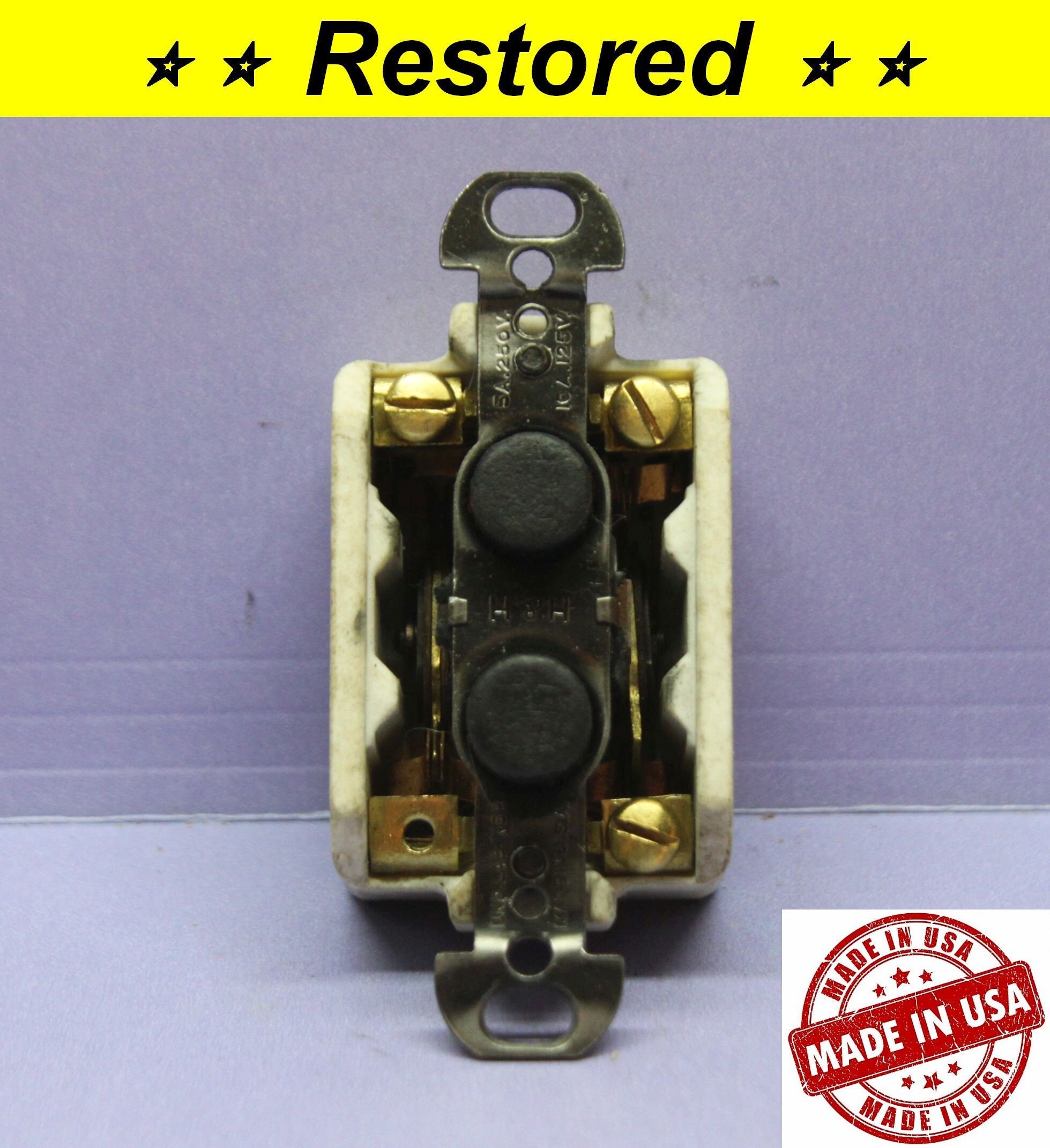 Victorian Push Button Light Switch