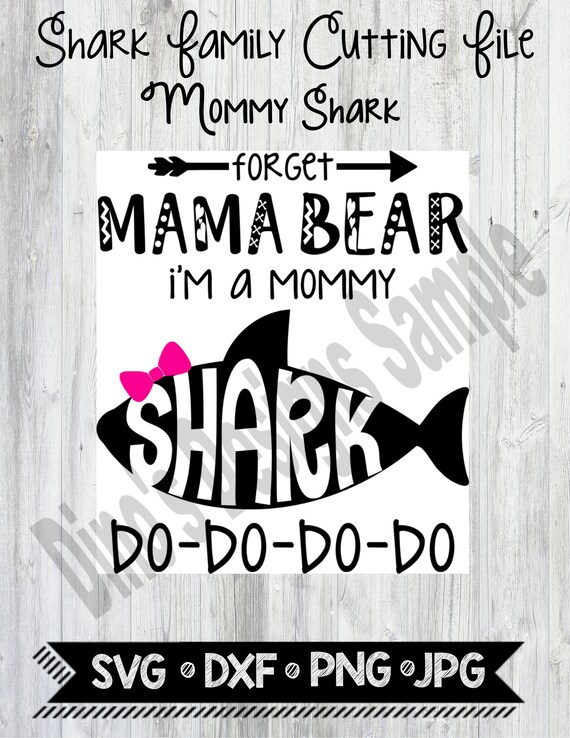 Mommy Shark, SVG, PNG, Sublimation, Instant Download, Gift for Her