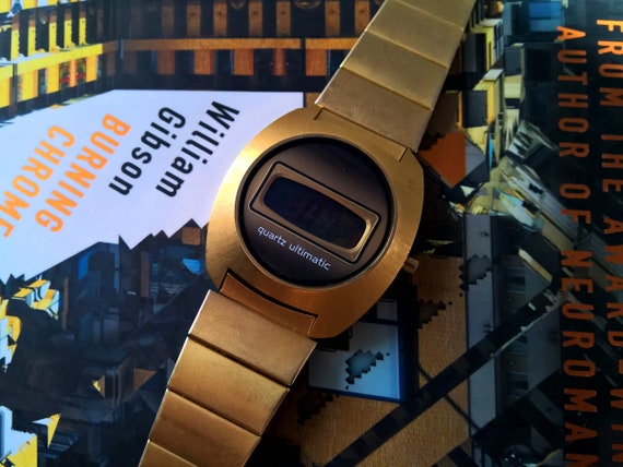 Microma lcd watch hot sale