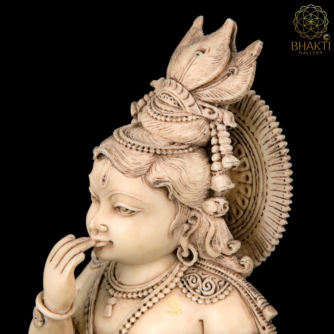 Baby Krishna Statue 8.5 inch Krishna Statue Gopal Statue Etsy