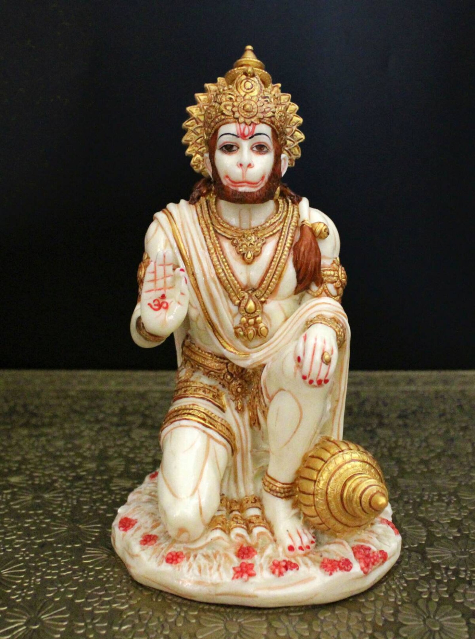 Hanuman Statue Lord Hanuman Statue 7.5 inches Religious Etsy