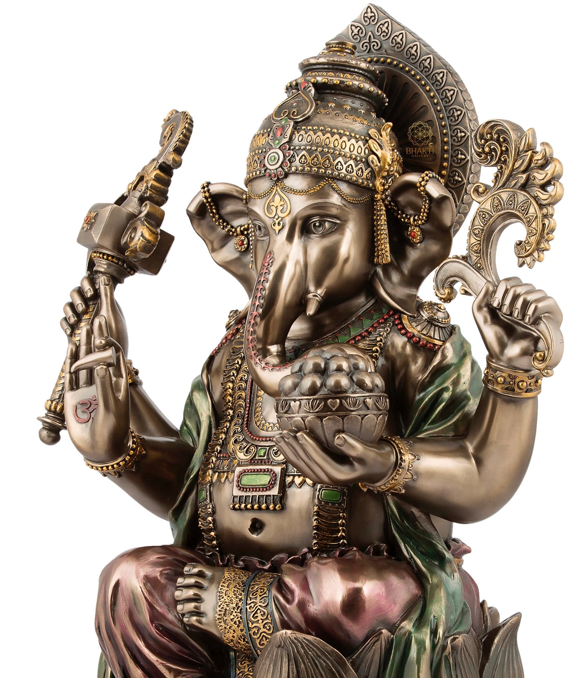 Lord Ganesha Statue Lord Ganesh Statue 18 Hindu Good Etsy