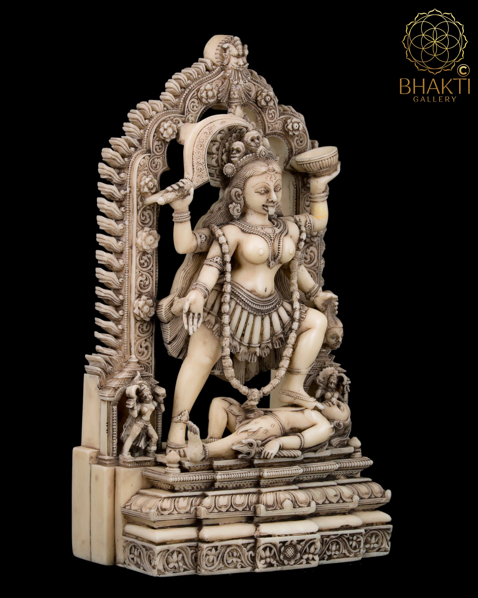 Kali Statue Goddess Kali Statue 11 inches Parvati statue Etsy