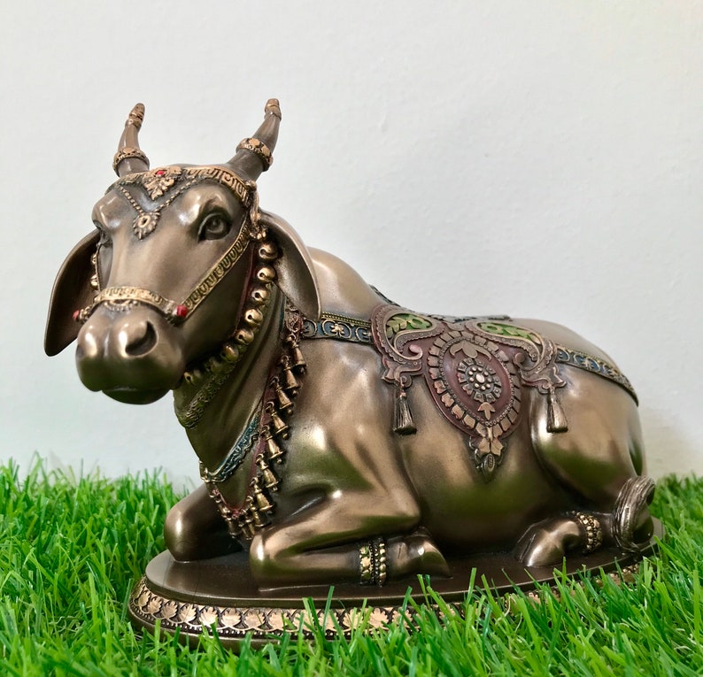 Nandi Statue Gatekeeper of Shiva & Parvati God Nandi Statue Etsy