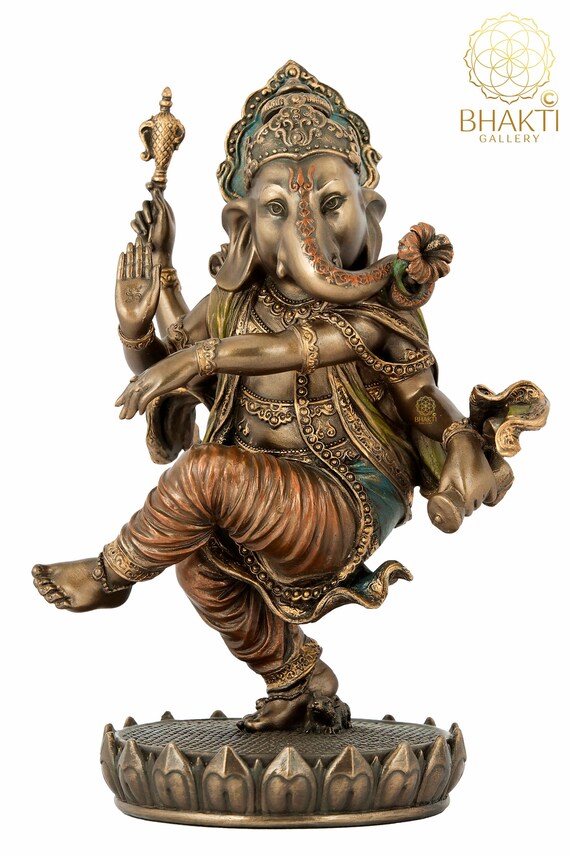 Dancing Ganesha Statue 8 Lord Ganesha Figure Ganesha | Etsy