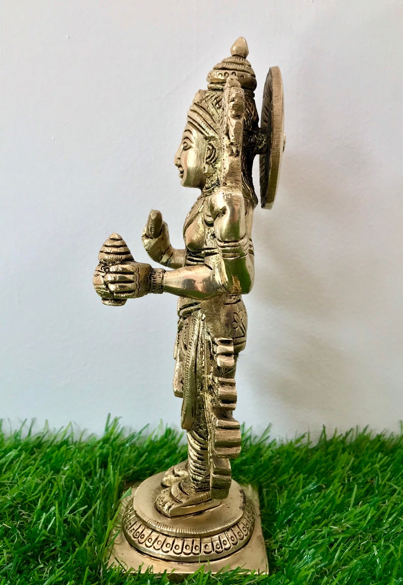 Dhanvantari Statue 7.5 inch Ayurveda God Lord Dhanvantari Etsy