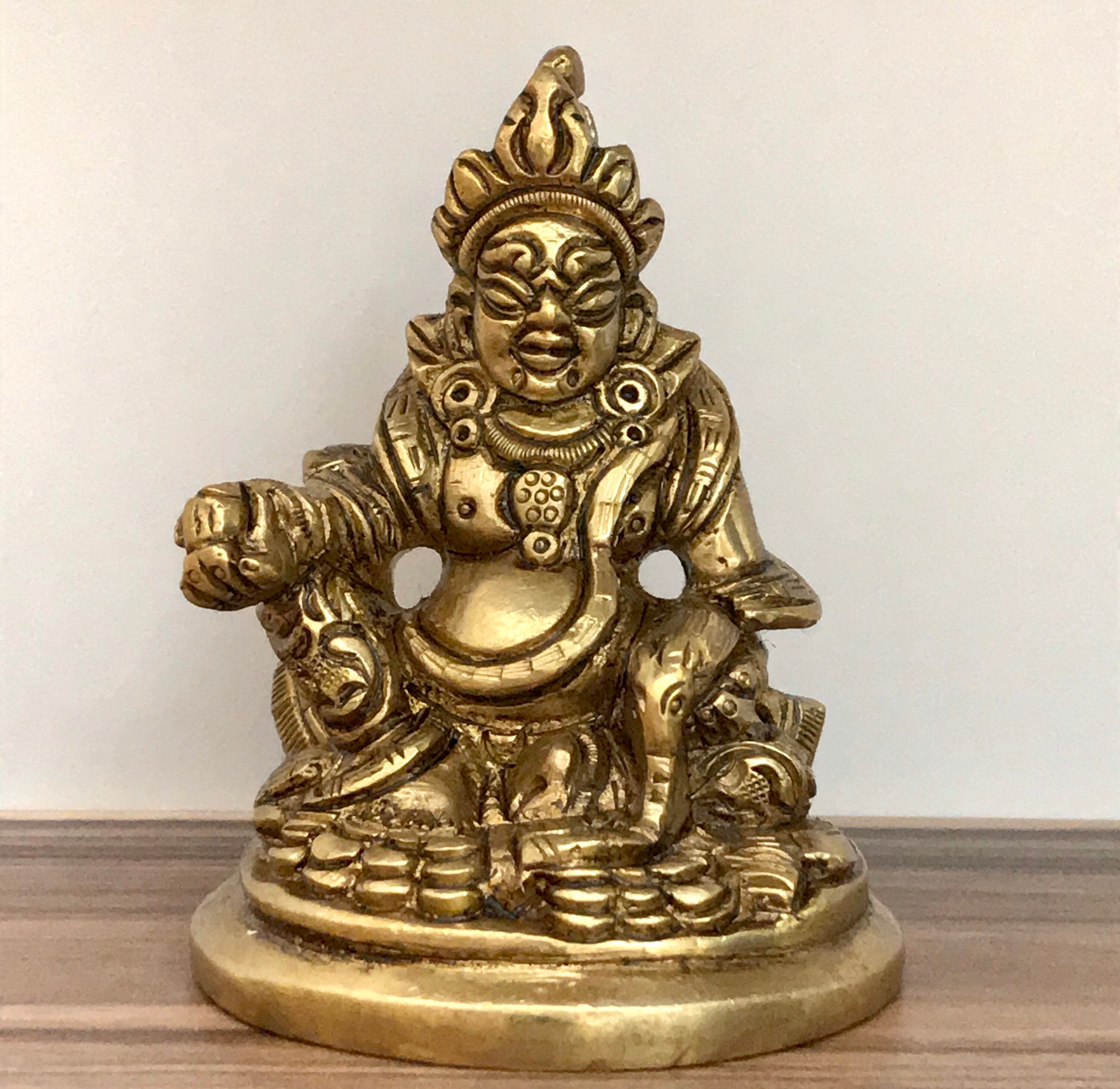 Kuber Statue 3 inch Kuvera Statue Kubera StatueKubera Etsy