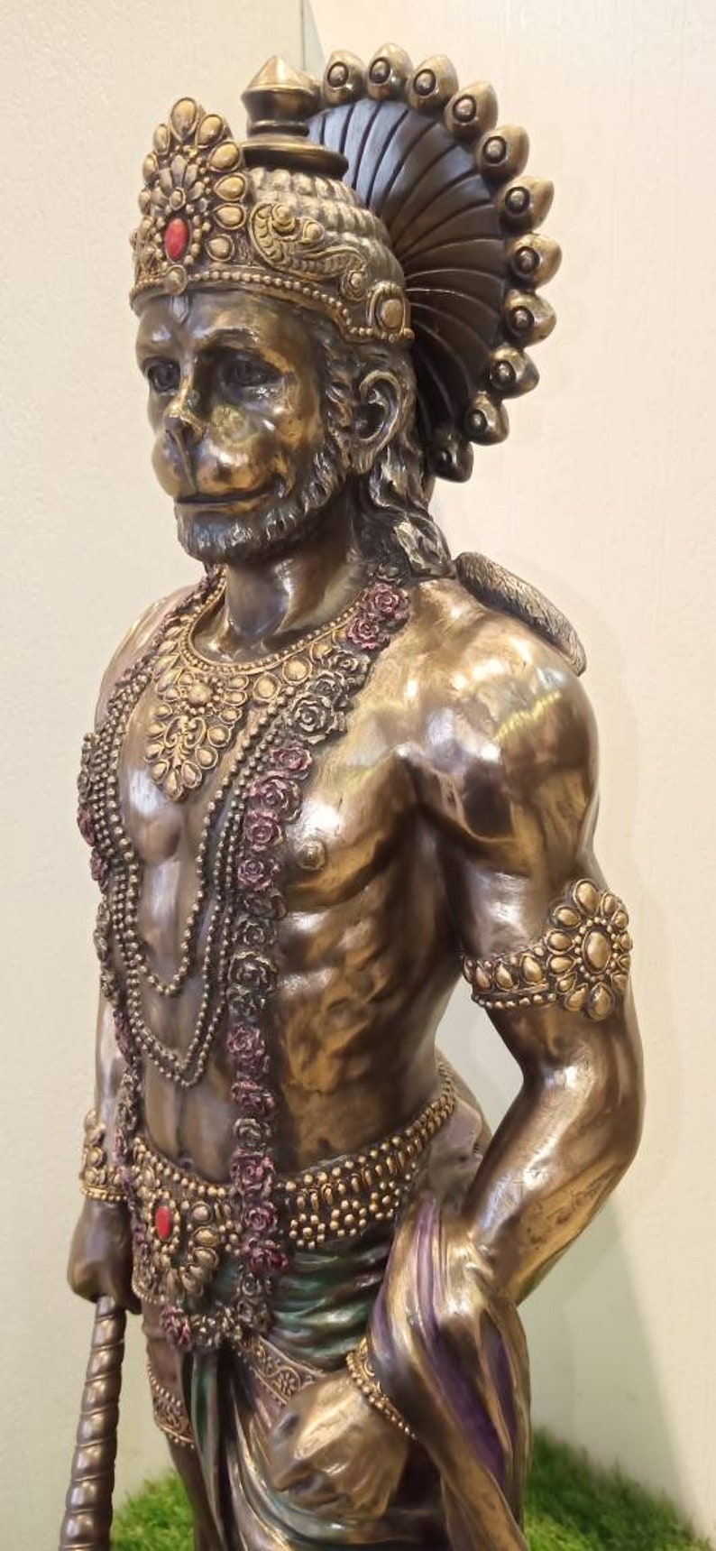 Hanuman Statue Lord Hanuman Statue 24 BajrangbaliMonkey Etsy