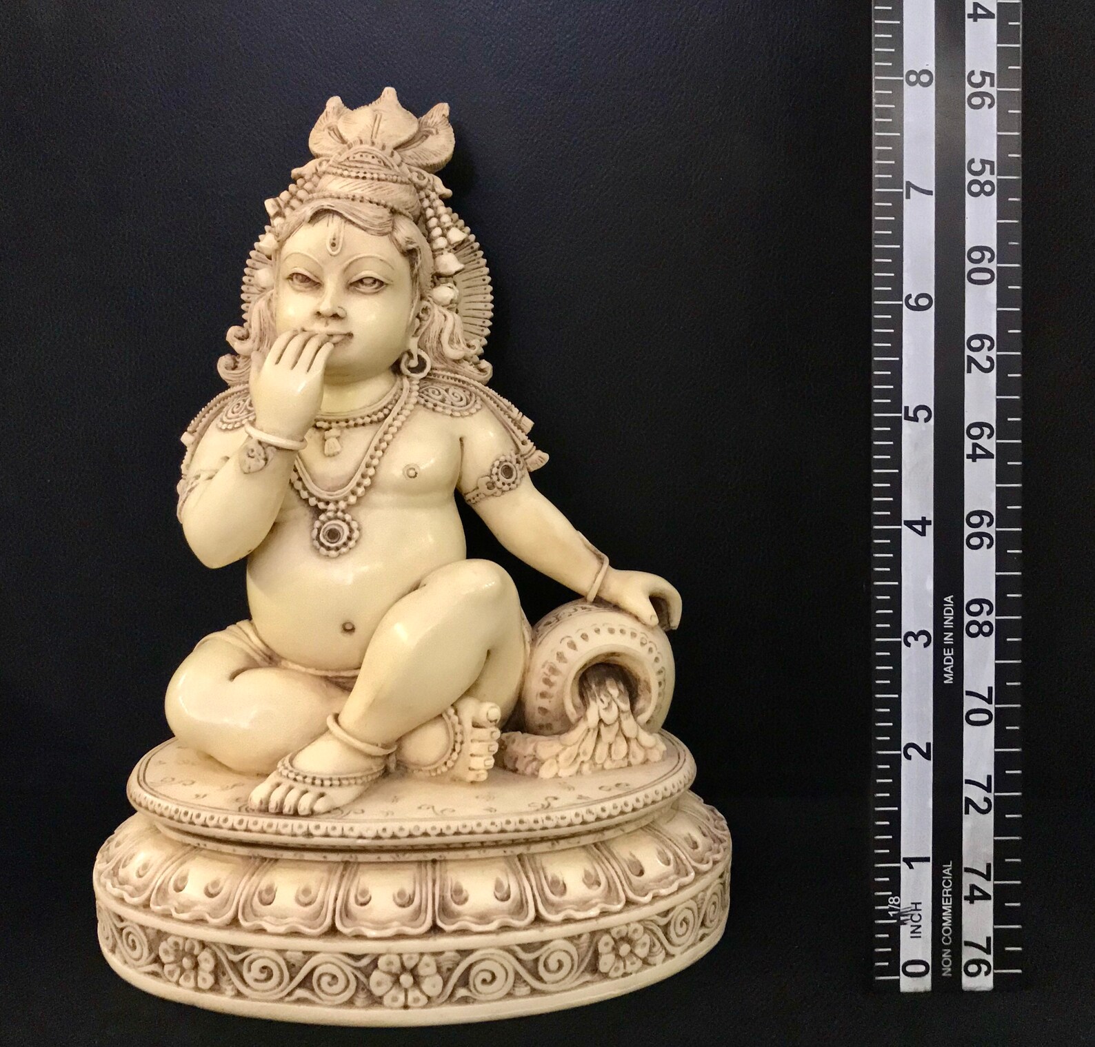 Baby Krishna Statue 8.5 inch Krishna Statue Gopal Statue Etsy