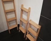 Flower staircase wood, deco ladder wood, flower stand wood, towel holder wood,wood ladder,ladder shelf plant staircase,
