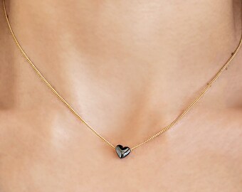 韓国【TATIANA】(silver925) black heart gemstone necklace il_340x270.2173332693_3zuw.jpg