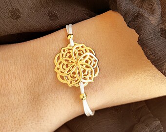 Mandala Bracelet, Mandala Jewelry, Flower Of Life, Yoga Gift Bracelet, Chakra Bracelet, jewelry gift for her, birthday gifts, yoga bracelet