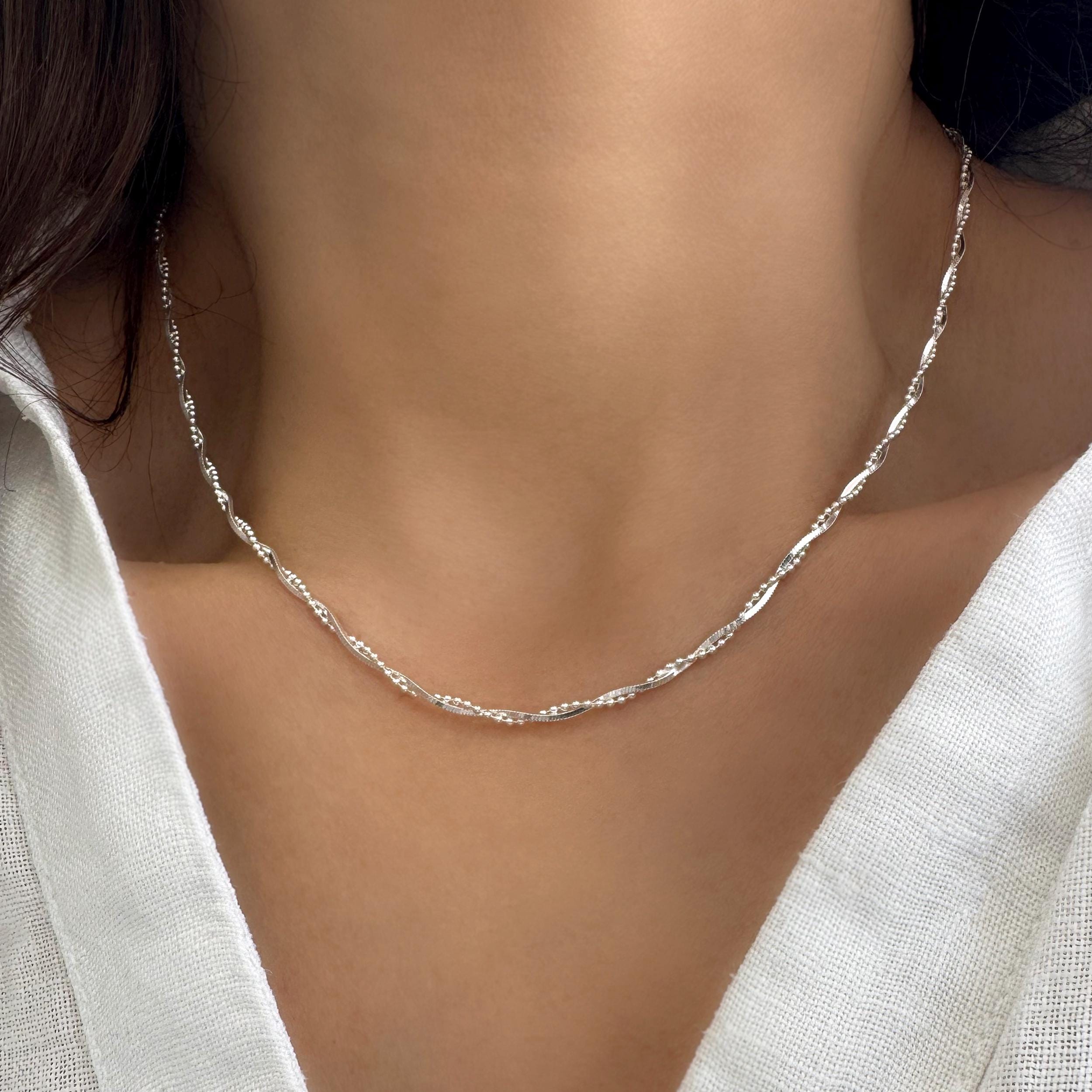 Massive Halskette aus Silber 925 MARINE 10 mm - Schmuck