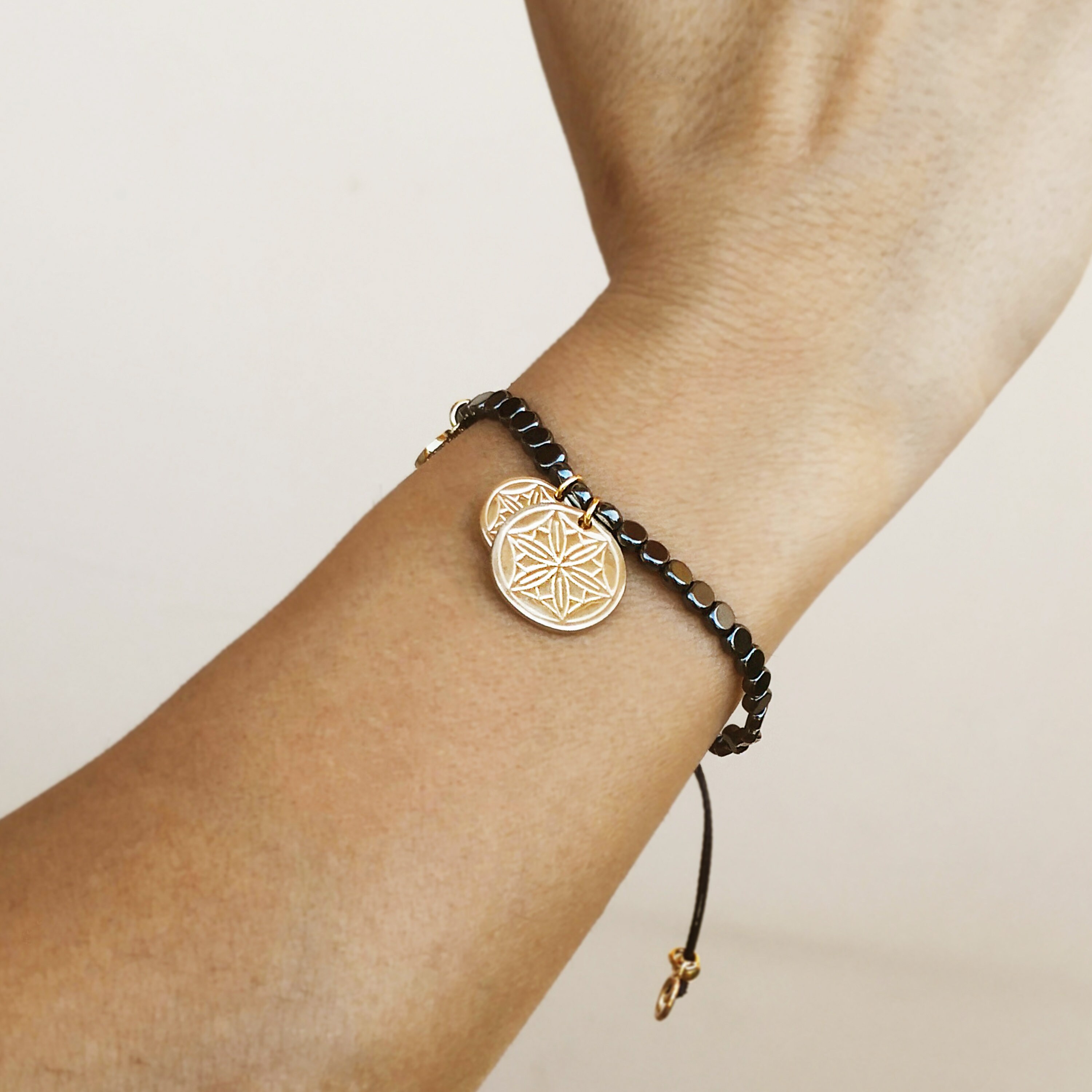 ScreenLife Balance Brass Motivation Bracelets