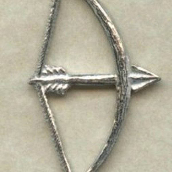 Longbow Medieval Badge