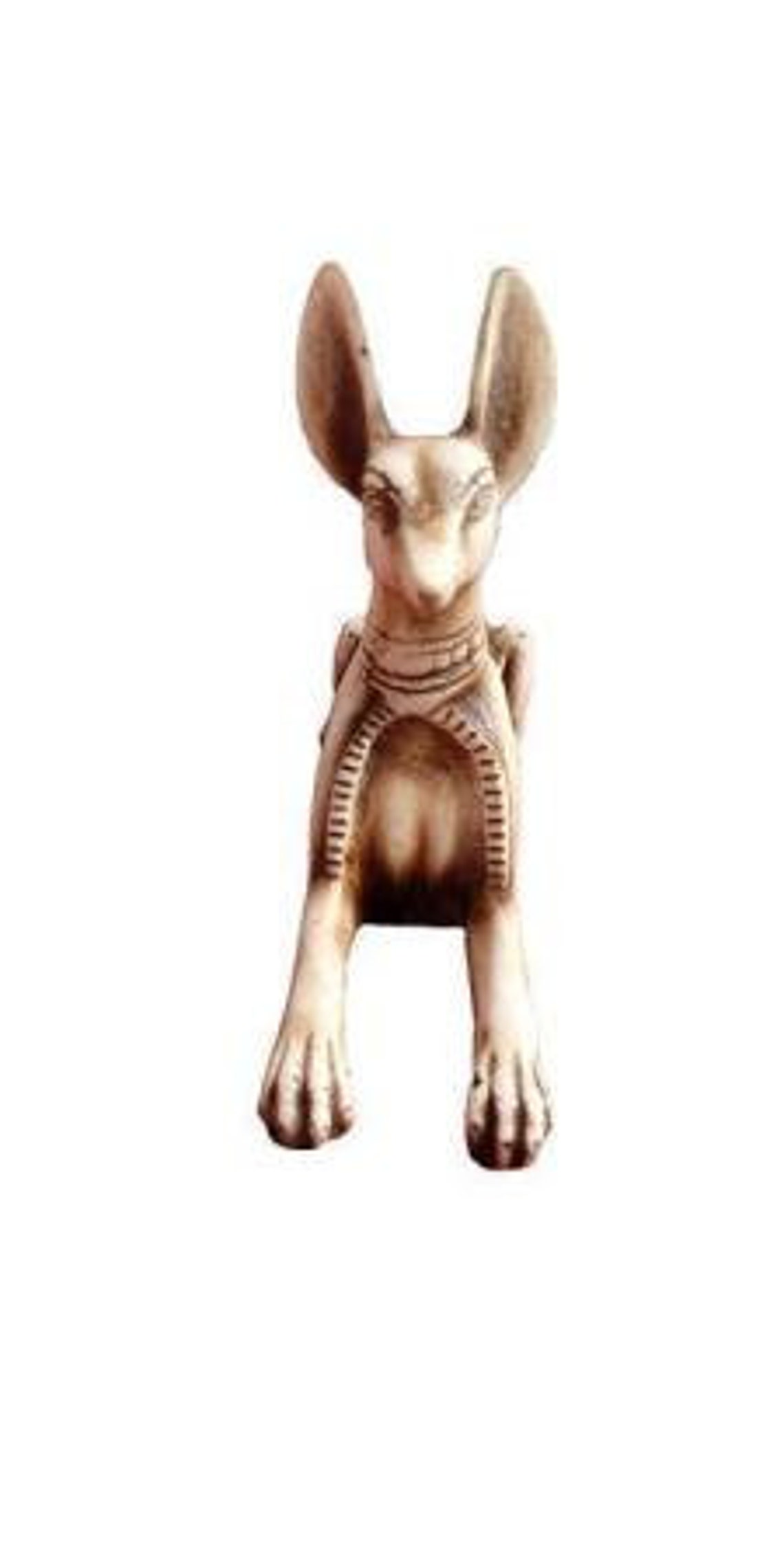 Egyptian Dog Statue Anubis Statue of the Pharaohs Etsy