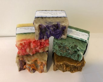 5 FOR 40 ~ Soap Gift Set ~ Over 2.5 LB ~ Spa Gift ~ Bath and Body ~ Vegan  - Large Size ~Birthday ~