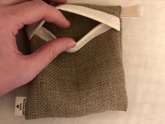Burlap shop soap bags