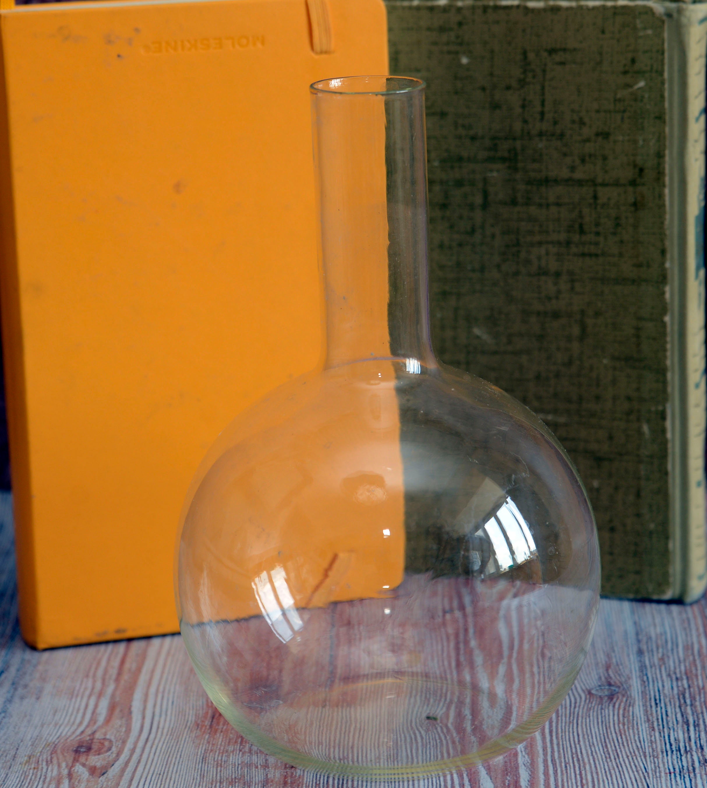 Large Laboratory Glass Flask Bottles Chemical Glassware Etsy