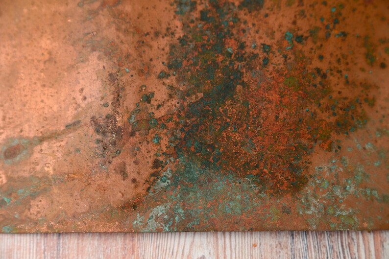 Old copper sheet size 12 x 24Solid Copper Craft Sheet 22Ga Etsy